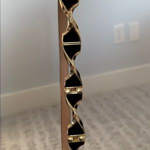 J McLaughlin black suede belt